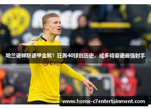 哈兰德蝉联德甲金靴！狂轰40球创历史，成多特蒙德最强射手